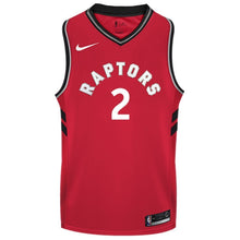 Load image into Gallery viewer, 02 - Raptors Men's Swingman Icon Jersey - Leonard - Red