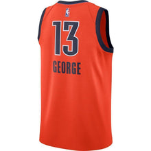 Load image into Gallery viewer, 13- Oklahoma City Thunder Nike George Earned Edition Swingman Jersey - Red
