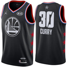Load image into Gallery viewer, 2019 NBA All-Star Edition Stephen Curry #30 Men's Jordan Swingman Jersey - Black