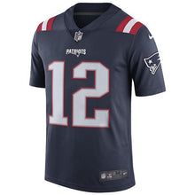 Load image into Gallery viewer, Nike Tom Brady #12 Color Rush Limited Jersey-Navy