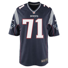 Load image into Gallery viewer, Nike Danny Shelton #71 Game Jersey-Navy