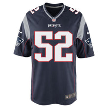 Load image into Gallery viewer, Nike Elandon Roberts #52 Game Jersey-Navy