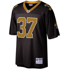 Load image into Gallery viewer, Mens Mitchell &amp; Ness Steve Gleason Black New Orleans Saints Retired Player Vintage Replica Jersey