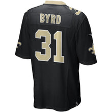 Load image into Gallery viewer, Mens New Orleans Saints Jairus Byrd Nike Black Game Jersey