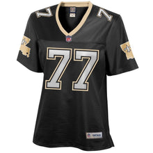 Load image into Gallery viewer, Women' New Orleans Saints Willie Roaf Black Retired Player Jersey