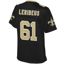 Load image into Gallery viewer, Women' NFL Pro Line Josh LeRibeus Black New Orleans Saints Team Color Player Jersey