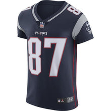Load image into Gallery viewer, Nike Elite Vapor Rob Gronkowski #87 Jersey-Navy