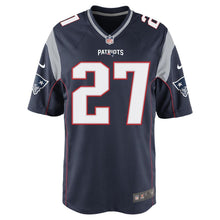 Load image into Gallery viewer, Nike J.C. Jackson #27 Game Jersey-Navy