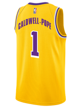 Load image into Gallery viewer, 1 - Los Angeles Lakers Kentavious Caldwell-Pope 2018-19 Icon Edition Swingman Jersey - Gold