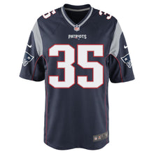 Load image into Gallery viewer, Nike Keion Crossen #35 Game Jersey-Navy