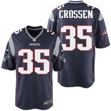 Load image into Gallery viewer, Nike Keion Crossen #35 Game Jersey-Navy