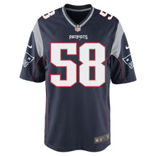 Load image into Gallery viewer, Nike Keionta Davis #58 Game Jersey-Navy