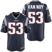 Load image into Gallery viewer, Nike Kyle Van Noy #53 Game Jersey-Navy