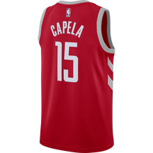 Load image into Gallery viewer, 15 - Clint Capela Houston Rockets Icon Edition Swingman Jersey - Red