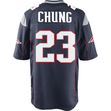 Load image into Gallery viewer, Nike Patrick Chung #23 Game Jersey-Navy
