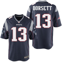 Load image into Gallery viewer, Nike Phillip Dorsett #13 Game Jersey-Navy