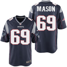 Load image into Gallery viewer, Nike Shaq Mason #69 Game Jersey-Navy