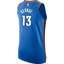 Load image into Gallery viewer, 13 - Oklahoma City Thunder Paul George Authentic Jersey - Blue