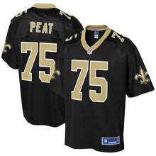 Load image into Gallery viewer, Pro Line Mens New Orleans Saints Andrus Peat Team Color NFL Jersey