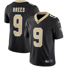 Load image into Gallery viewer, Youth Nike Drew Brees Black New Orleans Saints Vapor Untouchable Limited Player Jersey