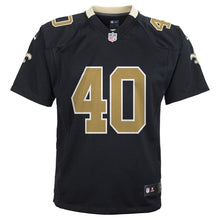Load image into Gallery viewer, Youth Nike Delvin Breaux Black New Orleans Saints Game Jersey