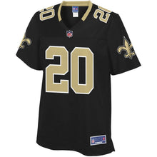 Load image into Gallery viewer, Women' NFL Pro Line Ken Crawley Black New Orleans Saints Player Jersey