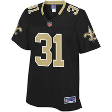 Load image into Gallery viewer, Women' NFL Pro Line Chris Banjo Black New Orleans Saints Team Color Player Jersey