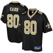 Load image into Gallery viewer, Men' NFL Pro Line Austin Carr Black New Orleans Saints Team Color Player Jersey