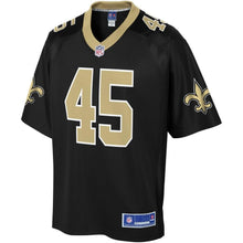 Load image into Gallery viewer, Men' NFL Pro Line Garrett Griffin Black New Orleans Saints Team Color Player Jersey