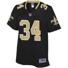 Load image into Gallery viewer, Women' NFL Pro Line Justin Hardee Black New Orleans Saints Team Color Player Jersey