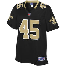 Load image into Gallery viewer, Women' NFL Pro Line Garrett Griffin Black New Orleans Saints Team Color Player Jersey
