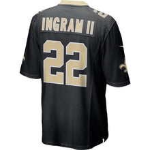Load image into Gallery viewer, Men' Nike Mark Ingram Black New Orleans Saints Team Color Game Jersey