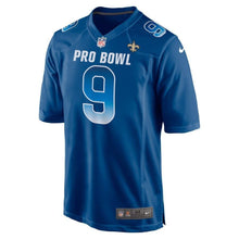 Load image into Gallery viewer, Men' Nike Drew Brees Royal NFC 2019 Pro Bowl Game Jersey