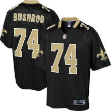 Load image into Gallery viewer, Men' NFL Pro Line Jermon Bushrod Black New Orleans Saints Big &amp; Tall Player Jersey