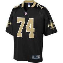 Load image into Gallery viewer, Men' NFL Pro Line Jermon Bushrod Black New Orleans Saints Big &amp; Tall Player Jersey
