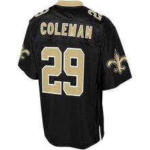 Load image into Gallery viewer, Men' NFL Pro Line Kurt Coleman Black New Orleans Saints Big &amp; Tall Player Jersey