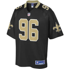 Load image into Gallery viewer, Men' NFL Pro Line Woodrow Hamilton Black New Orleans Saints Big &amp; Tall Player Jersey