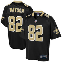 Load image into Gallery viewer, Men' NFL Pro Line Benjamin Watson Black New Orleans Saints Big &amp; Tall Player Jersey