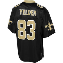 Load image into Gallery viewer, Men' NFL Pro Line Deon Yelder Black New Orleans Saints Big &amp; Tall Player Jersey