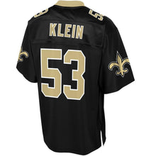 Load image into Gallery viewer, Men' NFL Pro Line A.J. Klein Black New Orleans Saints Big &amp; Tall Player Jersey