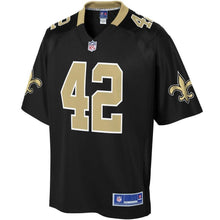 Load image into Gallery viewer, Men' NFL Pro Line Zach Line Black New Orleans Saints Big &amp; Tall Player Jersey
