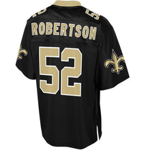 Load image into Gallery viewer, Men' NFL Pro Line Craig Robertson Black New Orleans Saints Big &amp; Tall Player Jersey