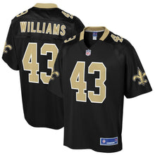 Load image into Gallery viewer, Men' NFL Pro Line Marcus Williams Black New Orleans Saints Big &amp; Tall Player Jersey