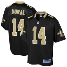 Load image into Gallery viewer, Men' NFL Pro Line Travin Dural Black New Orleans Saints Big &amp; Tall Player Jersey