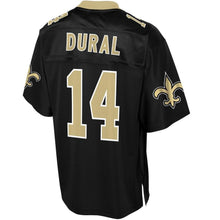 Load image into Gallery viewer, Men' NFL Pro Line Travin Dural Black New Orleans Saints Big &amp; Tall Player Jersey