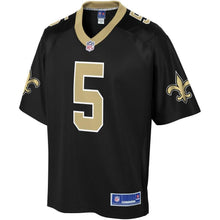 Load image into Gallery viewer, Men' NFL Pro Line Teddy Bridgewater Black New Orleans Saints Player Jersey