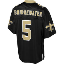 Load image into Gallery viewer, Men' NFL Pro Line Teddy Bridgewater Black New Orleans Saints Player Jersey