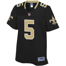 Load image into Gallery viewer, Women' NFL Pro Line Teddy Bridgewater Black New Orleans Saints Player Jersey
