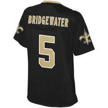 Load image into Gallery viewer, Women' NFL Pro Line Teddy Bridgewater Black New Orleans Saints Player Jersey