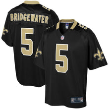 Load image into Gallery viewer, Men' NFL Pro Line Teddy Bridgewater Black New Orleans Saints Big &amp; Tall Player Jersey